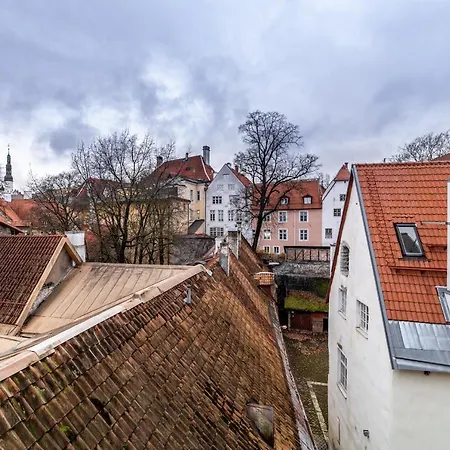 Apartment Roofs Of The Old Tallinn